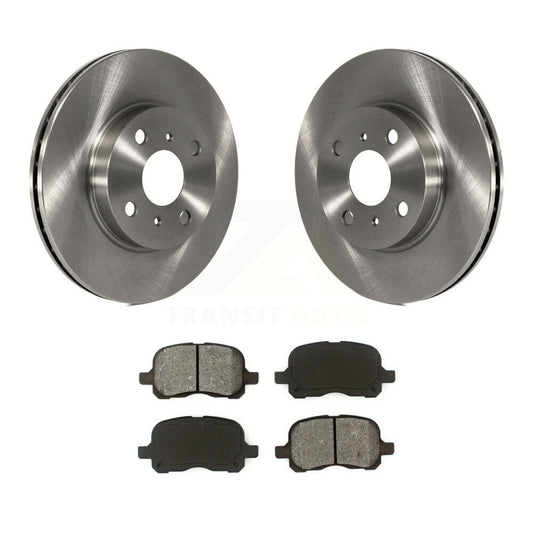Disc Brake Rotors Semi-Metallic Pad Front Kit For Toyota Corolla Chevrolet Prizm