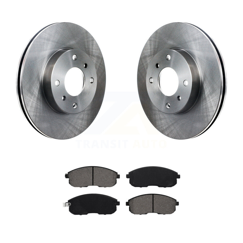 Brake Rotors & Semi-Metallic Pad Front Kit For Nissan Sentra Altima INFINITI G20