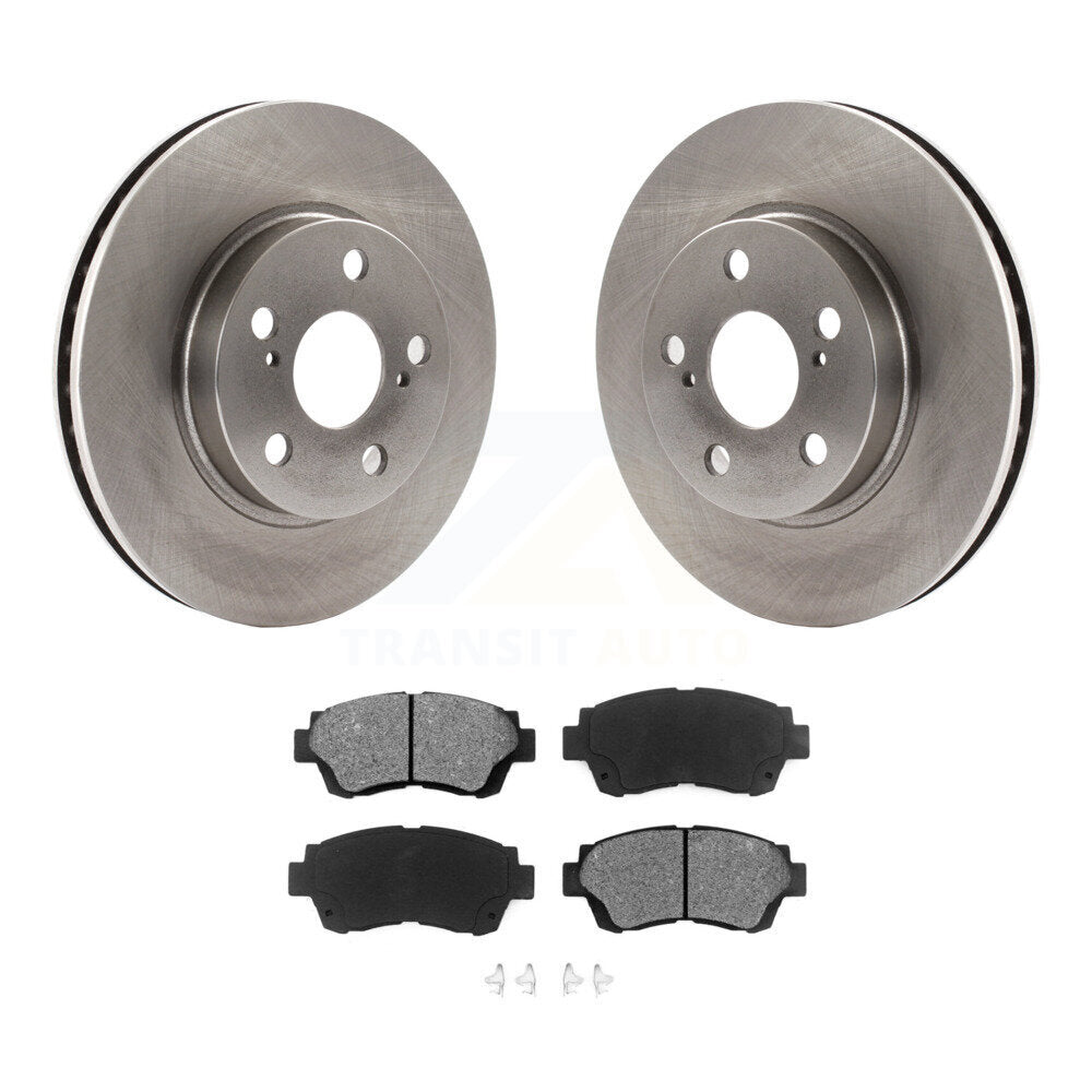 Disc Brake Rotors And Semi-Metallic Pads Front Kit For 1998 Toyota Celica