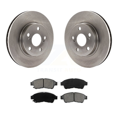 Disc Brake Rotors And Semi-Metallic Pad Front Kit For 1994-1997 Toyota Celica ST