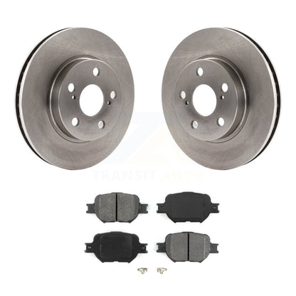 Disc Brake Rotors And Semi-Metallic Pads Front Kit For 2001 Toyota Celica GT