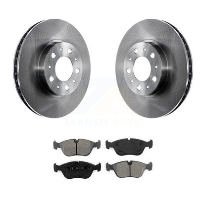 Disc Brake Rotors And Semi-Metallic Pads Front Kit For Volvo S70 850 V70 C70