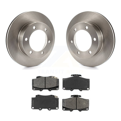 Disc Brake Rotors And Semi-Metallic Pads Front Kit For Toyota 4Runner Tacoma