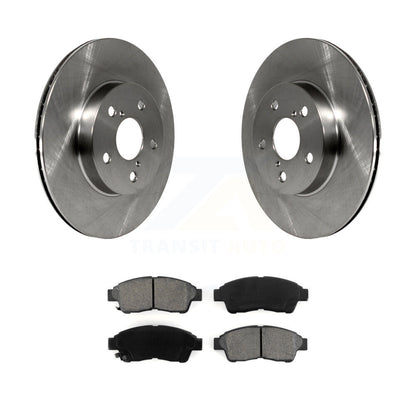 Disc Brake Rotors And Semi-Metallic Pads Front Kit For 1996-2000 Toyota RAV4