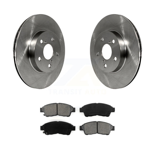 Disc Brake Rotors And Semi-Metallic Pads Front Kit For 1996-2000 Toyota RAV4