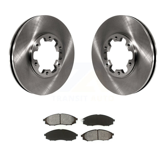 Disc Brake Rotors And Semi-Metallic Pads Front Kit For Nissan Xterra Frontier
