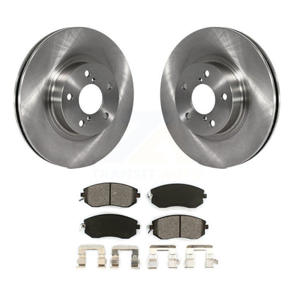 Disc Brake Rotor & Semi-Metallic Pad Front Kit For Subaru Impreza Scion FR-S BRZ