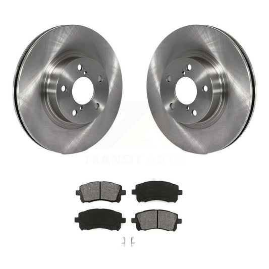 Disc Brake Rotors Semi-Metallic Pad Front Kit For Subaru Forester Legacy Impreza