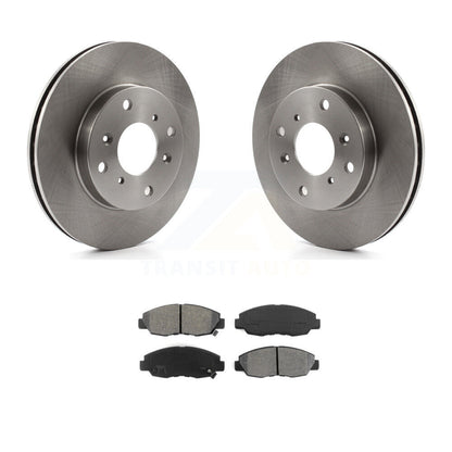 Disc Brake Rotors And Semi-Metallic Pads Front Kit For Honda Accord Acura CL