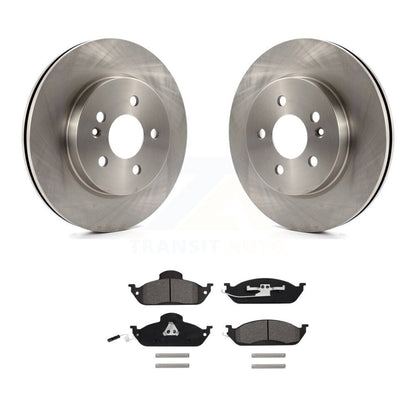 Disc Brake Rotor Semi-Metallic Pad Front Kit For Mercedes-Benz ML320 ML350 ML430