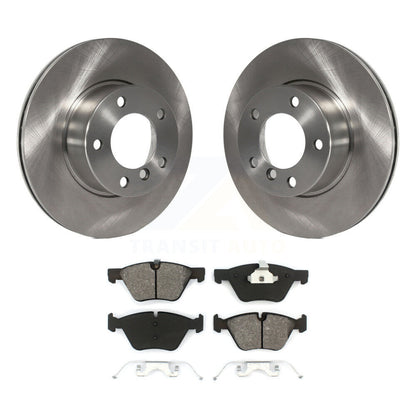 Disc Brake Rotors And Semi-Metallic Pads Front Kit For BMW 528i 525i