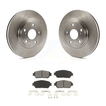 Disc Brake Rotors And Semi-Metallic Pads Front Kit For 2004-2006 Lexus ES330