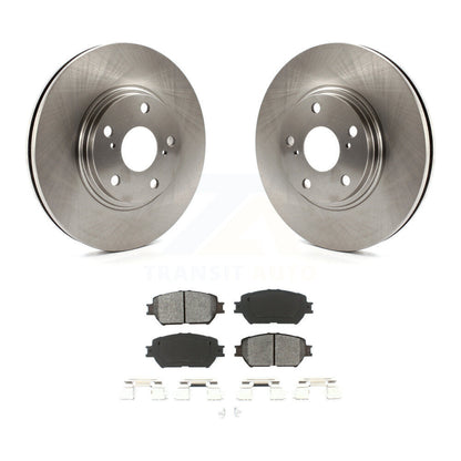 Disc Brake Rotors And Semi-Metallic Pads Front Kit For Toyota Camry