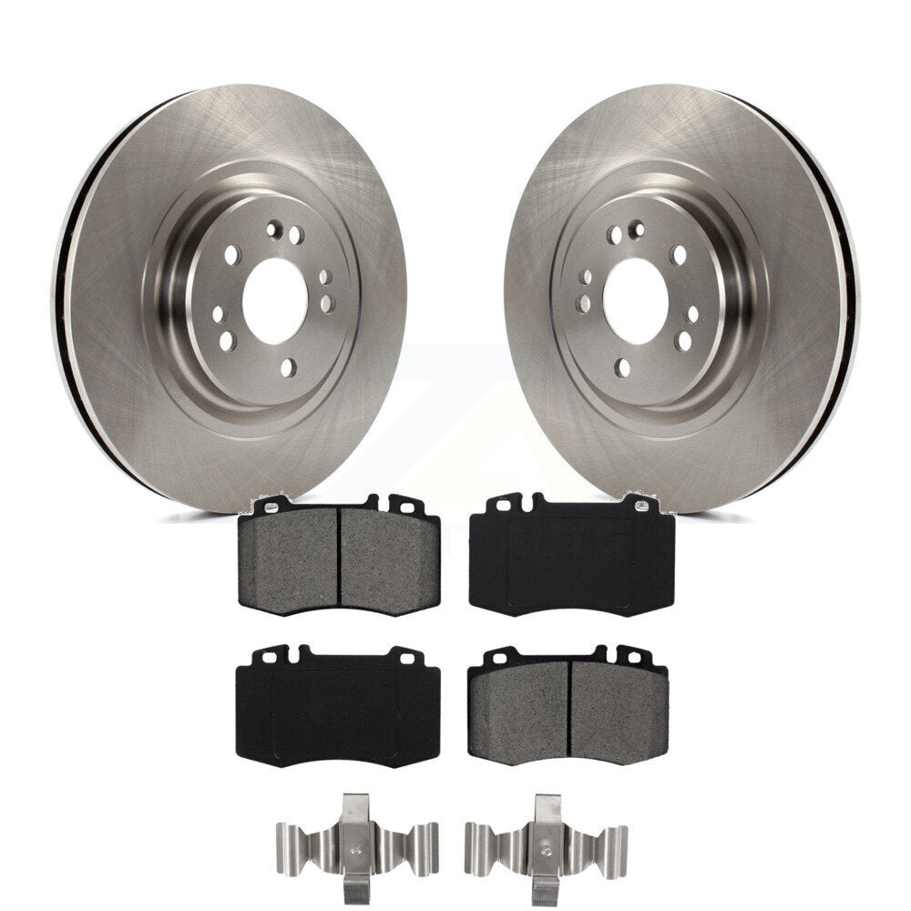 Brake Rotor & Semi-Metallic Pad Front Kit For Mercedes-Benz ML500 ML430 ML55 AMG
