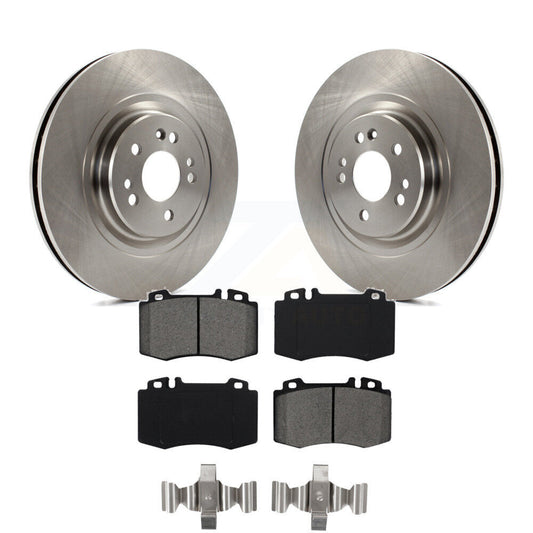 Brake Rotor & Semi-Metallic Pad Front Kit For Mercedes-Benz ML500 ML430 ML55 AMG