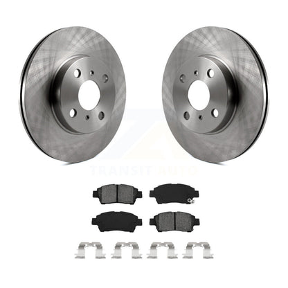 Disc Brake Rotor And Semi-Metallic Pad Front Kit For 2000 Toyota Echo From 08 00