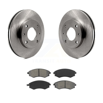 Disc Brake Rotors Semi-Metallic Pad Front Kit For Hyundai Tiburon Elantra Sonata