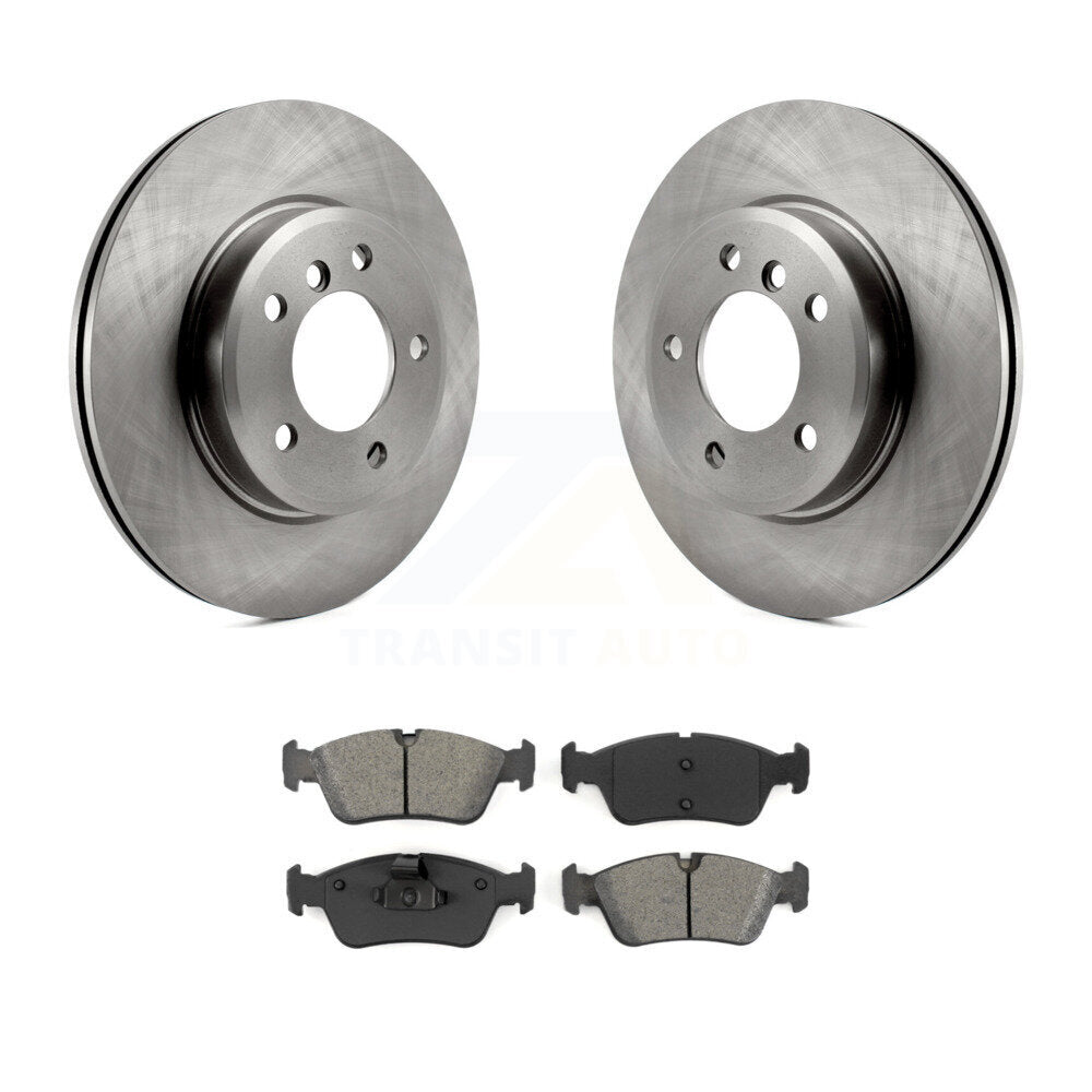 Brake Rotor Semi-Metallic Pad Front Kit For BMW Z4 325i 325Ci 320i 325xi Z3 328i