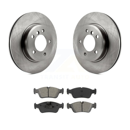 Brake Rotor Semi-Metallic Pad Front Kit For BMW Z4 325i 325Ci 320i 325xi Z3 328i