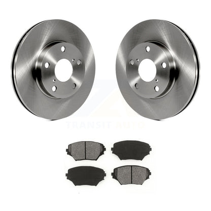 Disc Brake Rotors And Semi-Metallic Pads Front Kit For Toyota RAV4