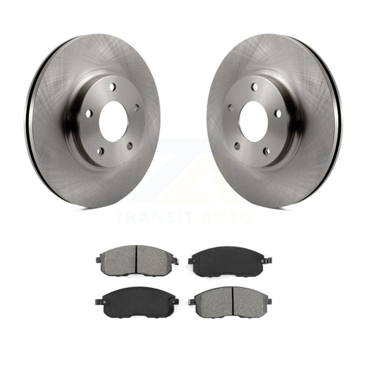 Brake Rotors & Semi-Metallic Pad Front Kit For Nissan Altima Maxima INFINITI I35