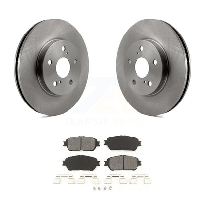Brake Rotors & Semi-Metallic Pad Front Kit For Toyota Sienna Camry Solara Avalon