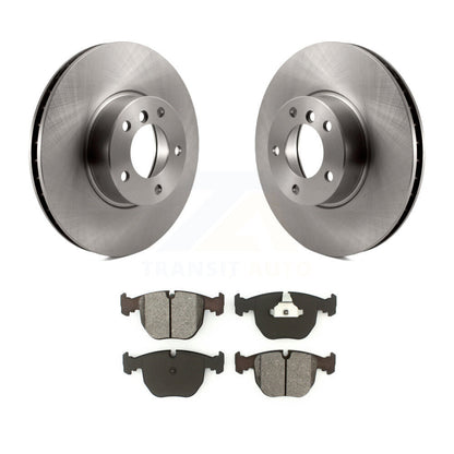 Disc Brake Rotors And Semi-Metallic Pads Front Kit For BMW 530i 540i