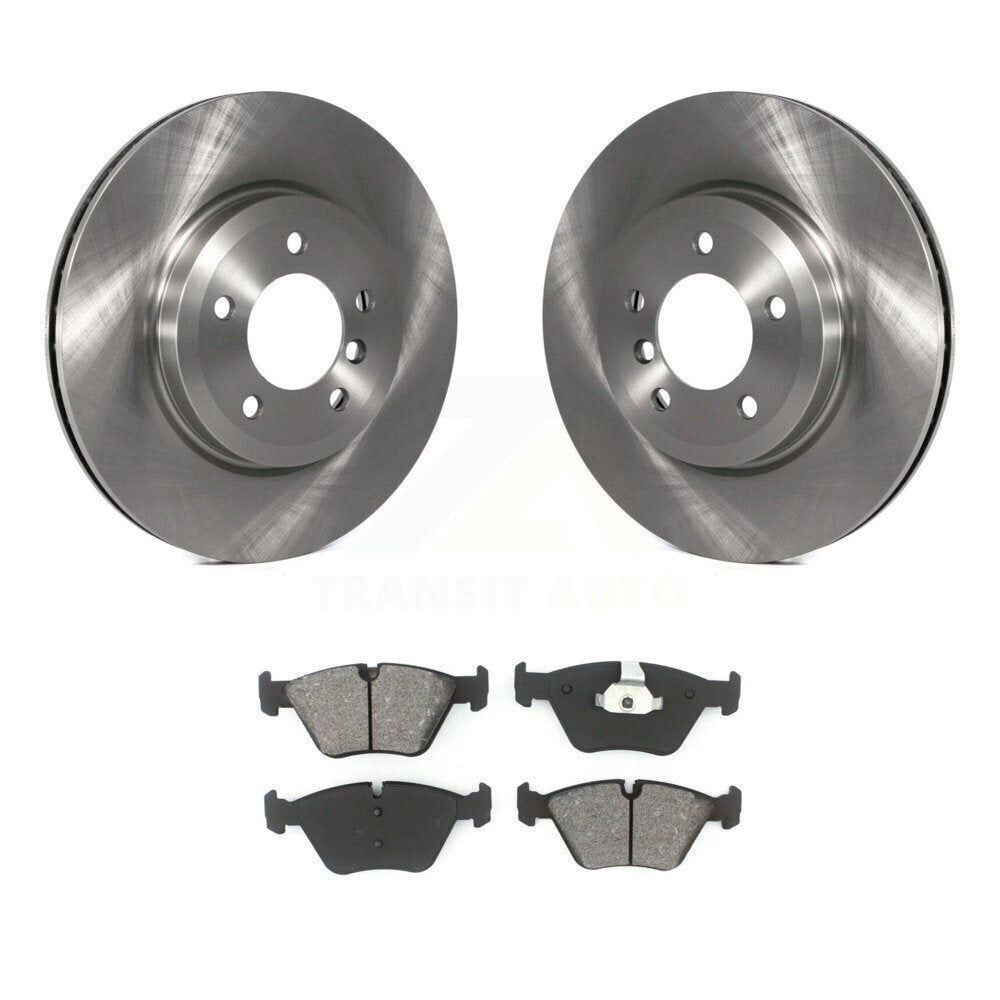 Disc Brake Rotors And Semi-Metallic Pads Front Kit For BMW 330Ci Z4 330i 330xi
