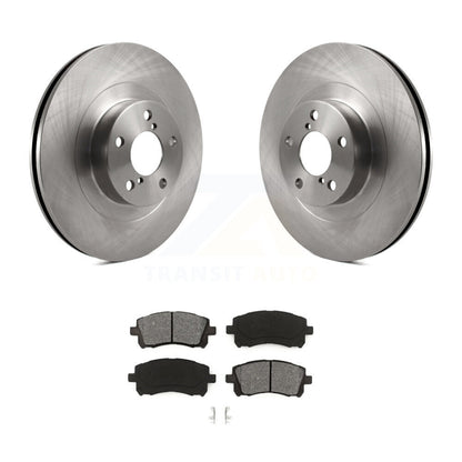 Disc Brake Rotor & Semi-Metallic Pad Front Kit For Subaru Impreza Outback Legacy