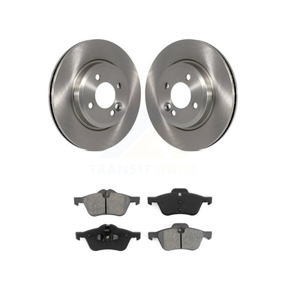 Disc Brake Rotors And Semi-Metallic Pads Front Kit For Mini Cooper