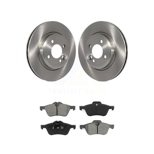 Disc Brake Rotors And Semi-Metallic Pads Front Kit For Mini Cooper