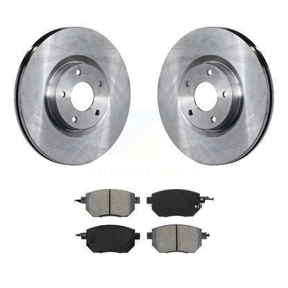 Brake Rotor Semi-Metallic Pad Front Kit For Nissan Altima Murano INFINITI Maxima
