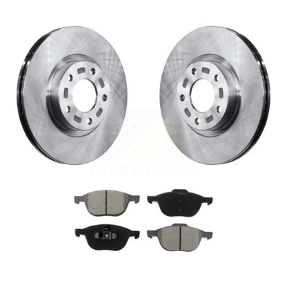 Disc Brake Rotors And Semi-Metallic Pads Front Kit For Mazda 3 5 Sport