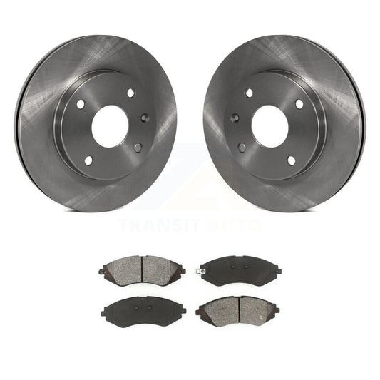 Brake Rotors Semi-Metallic Pad Front Kit For Chevrolet Optra Suzuki Forenza Reno