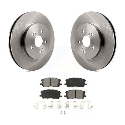 Brake Rotors Semi-Metallic Pad Front Kit For Lexus RX350 RX330 Toyota Highlander