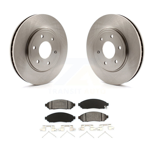 Disc Brake Rotors Semi-Metallic Pad Front Kit For Nissan Frontier Suzuki Equator