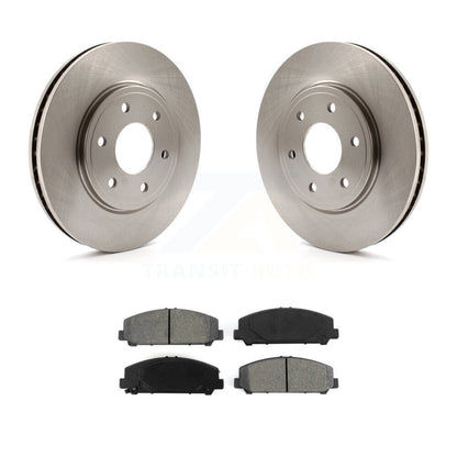 Disc Brake Rotors And Semi-Metallic Pads Front Kit For Suzuki Equator