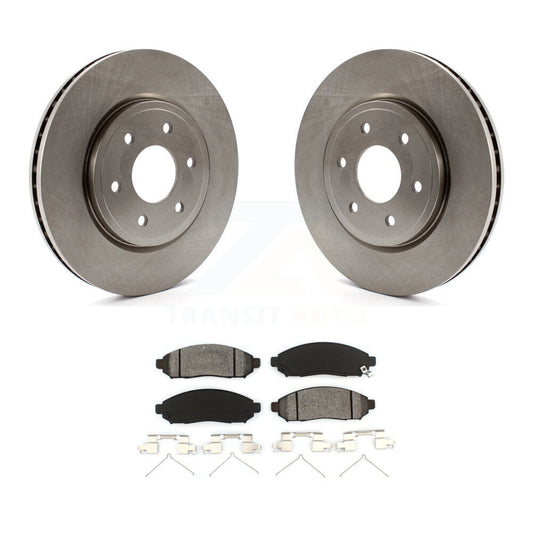 Brake Rotors & Semi-Metallic Pad Front Kit For Nissan Frontier Pathfinder Xterra