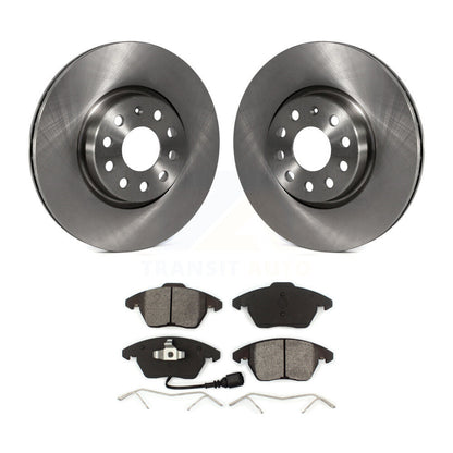 Brake Rotors Semi-Metallic Pad Front Kit For Volkswagen Jetta Beetle Rabbit Audi