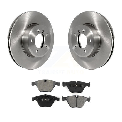 Brake Rotor Semi-Metallic Pad Front Kit For BMW 530i 530xi 528i xDrive 525i 535i