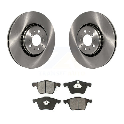 Disc Brake Rotors And Semi-Metallic Pads Front Kit For Volvo XC90