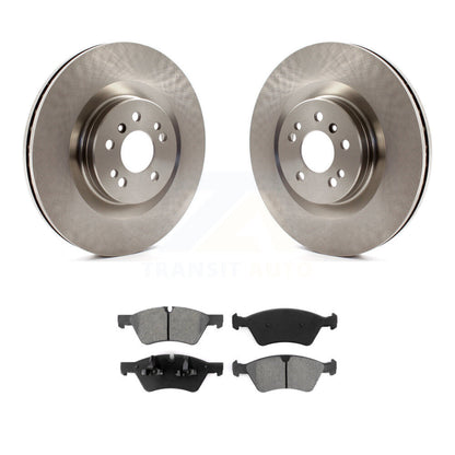 Brake Rotor Semi-Metallic Pad Front Kit For Mercedes-Benz ML350 ML320 GL350 R350