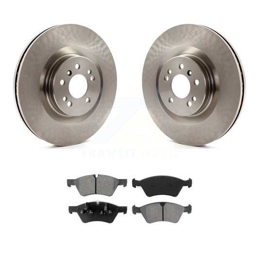 Brake Rotor Semi-Metallic Pad Front Kit For Mercedes-Benz ML350 ML320 GL350 R350