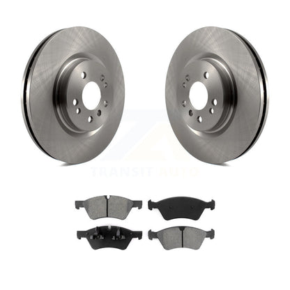 Brake Rotor Semi-Metallic Pad Front Kit For Mercedes-Benz ML350 ML320 R350 ML500