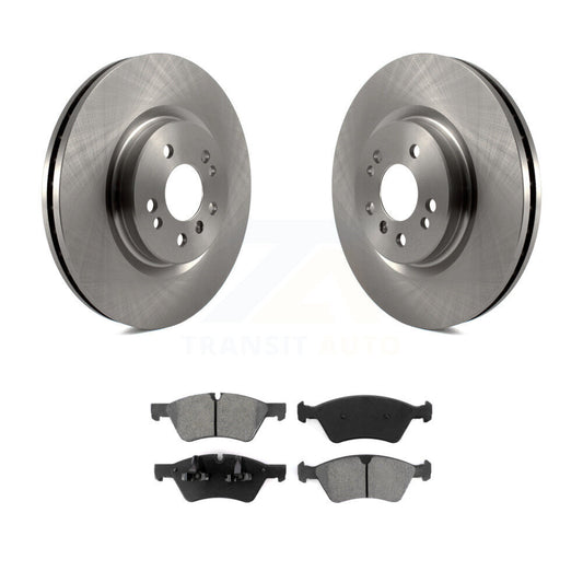 Brake Rotor Semi-Metallic Pad Front Kit For Mercedes-Benz ML350 ML320 R350 ML500