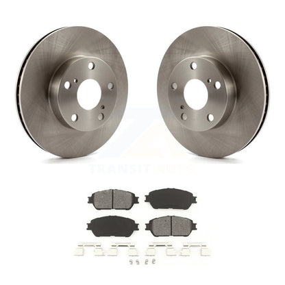Disc Brake Rotor Semi-Metallic Pad Front Kit For Toyota Tacoma With 5 Lug Wheels