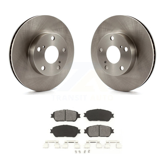 Disc Brake Rotor Semi-Metallic Pad Front Kit For Toyota Tacoma With 5 Lug Wheels