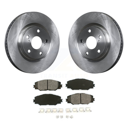 Brake Rotor & Semi-Metallic Pad Front Kit For Toyota RAV4 Matrix Pontiac Vibe iM