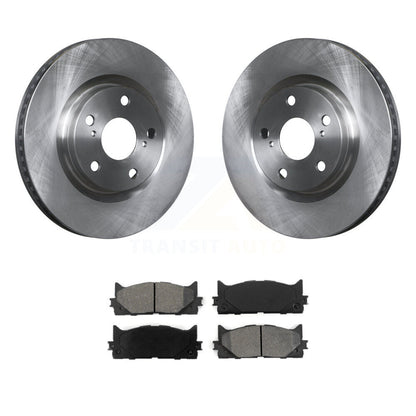Disc Brake Rotor Semi-Metallic Pad Front Kit For Toyota Camry Lexus ES350 Avalon