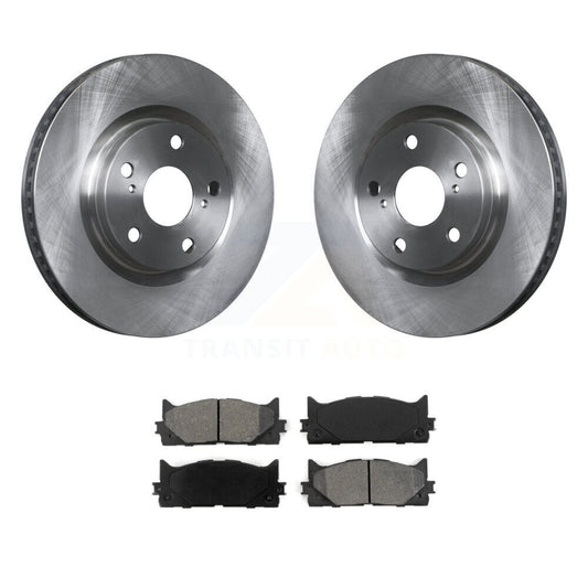 Disc Brake Rotor Semi-Metallic Pad Front Kit For Toyota Camry Lexus ES350 Avalon